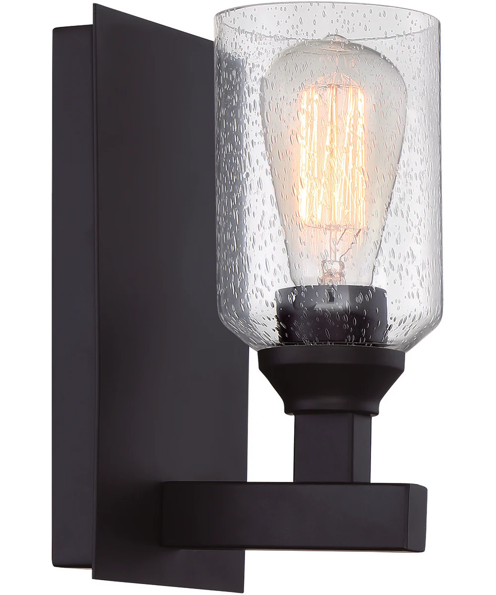 Chicago 1-Light Wall Sconce Flat Black