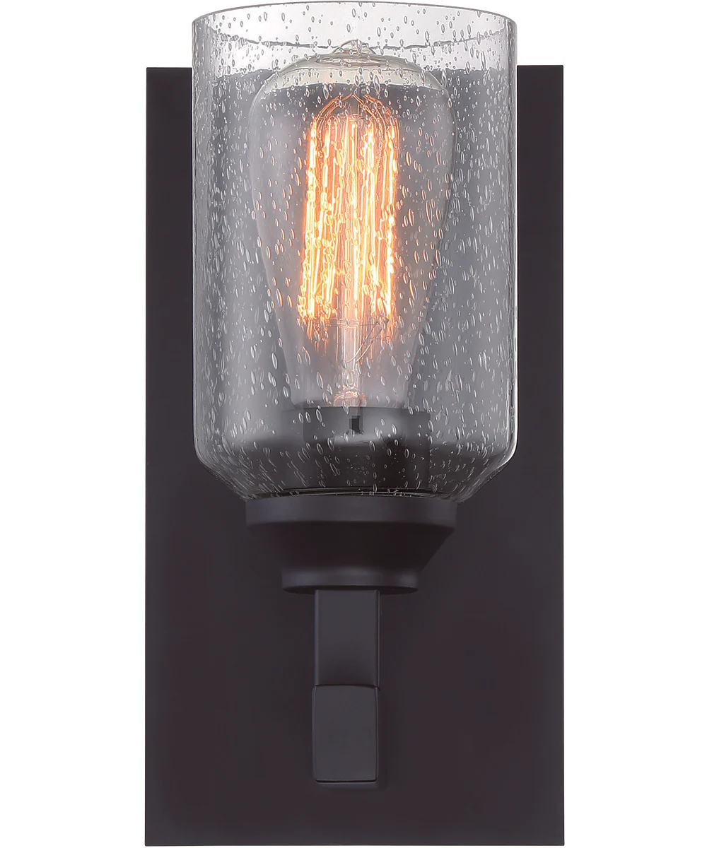Chicago 1-Light Wall Sconce Flat Black - Image 3