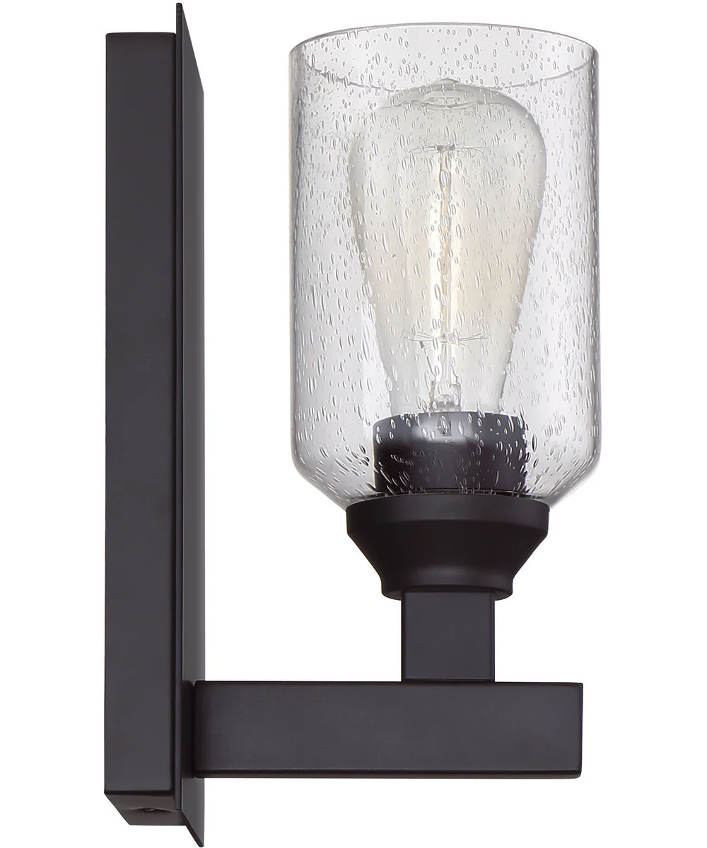 Chicago 1-Light Wall Sconce Flat Black - Image 5