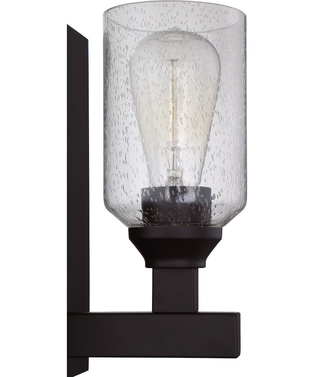 Chicago 1-Light Wall Sconce Flat Black - Image 6