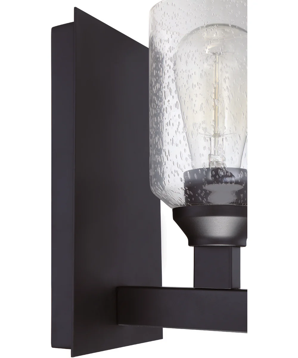 Chicago 1-Light Wall Sconce Flat Black - Image 8