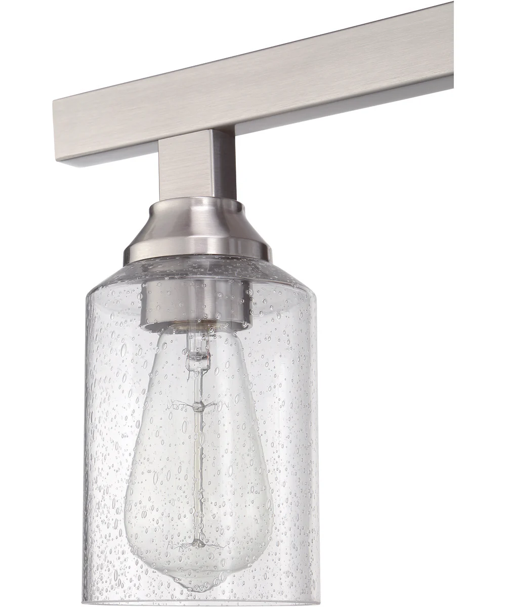 Chicago 4-Light Vanity Brushed Polished Nickel - Image 6