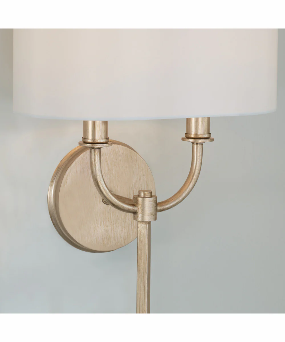 Claire 2-Light Sconce Brushed Champagne - Image 3
