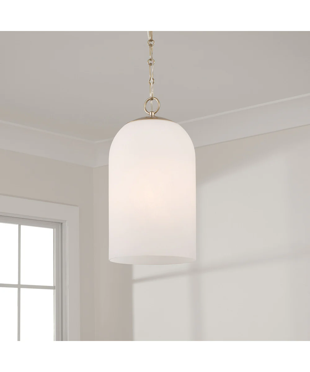 Cleo 1-Light Pendant Matte Brass - Image 2