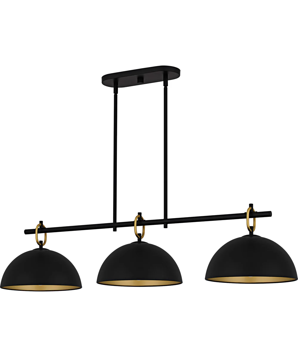 Cleo Large 3-light Island Light Matte Black - Image 2