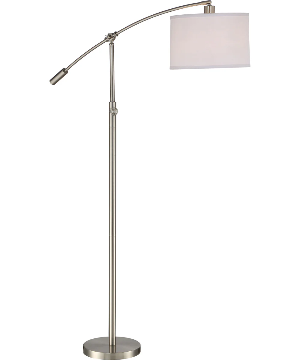 Clift Medium 1-light Floor Lamp Brushed Nickel - Image 2