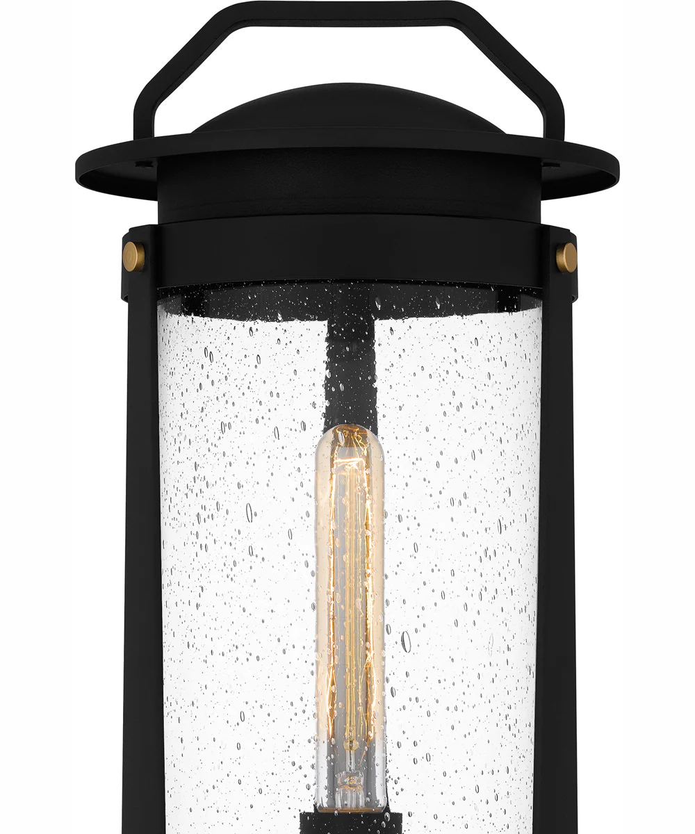Clifton Large 1-light Outdoor Post Light Coastal Armour Aluminum Earth Black - Image 6