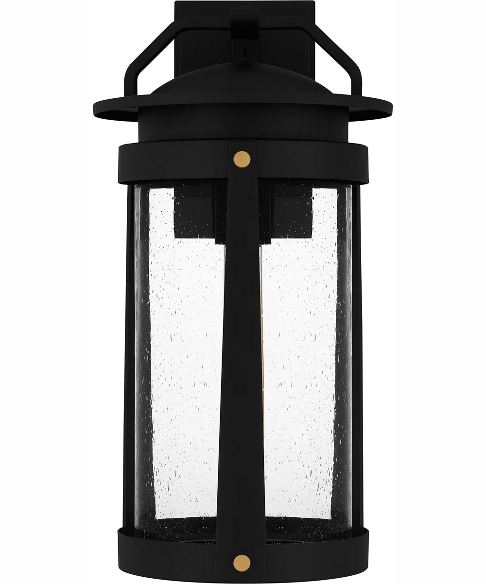 Clifton Large 1-light Outdoor Wall Light  Coastal Armour Aluminum Earth Black - Image 4