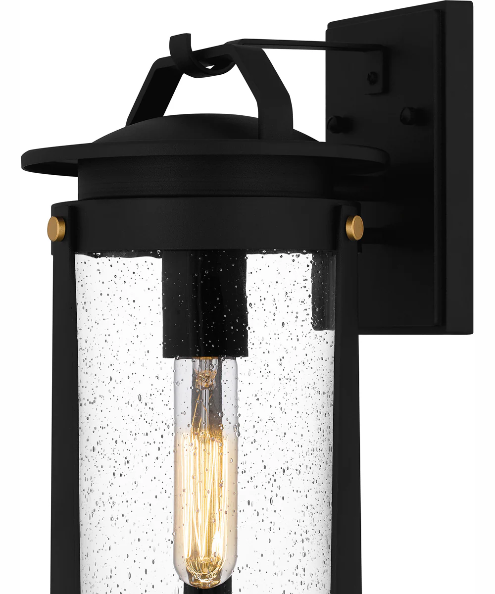 Clifton Medium 1-light Outdoor Wall Light  Coastal Armour Aluminum Earth Black - Image 6