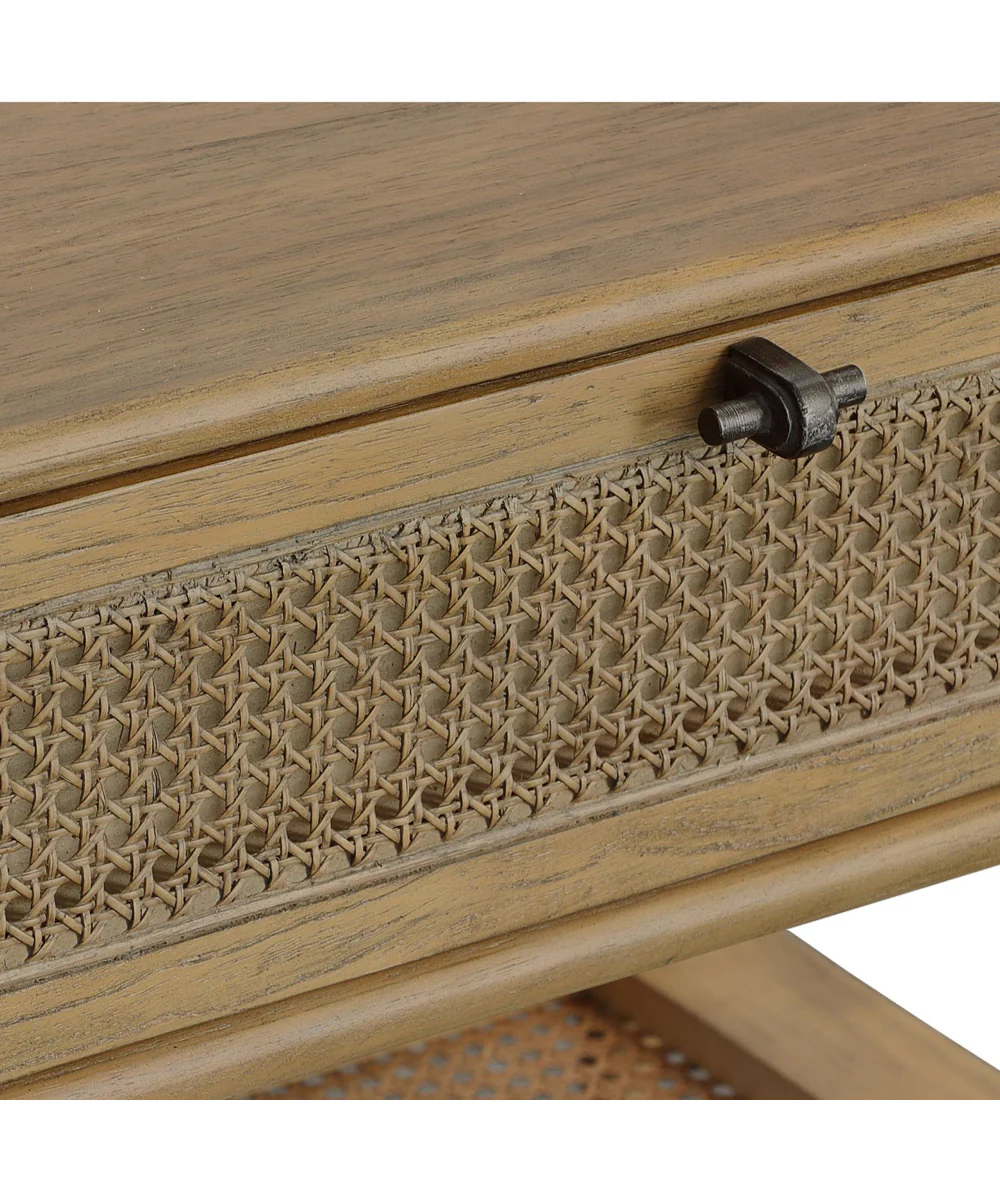 Coast Tattan Cane Side Table - Image 10
