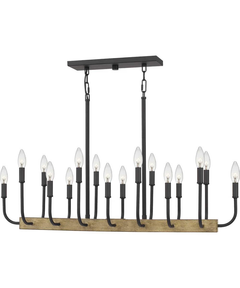 Coda 16-light Island Light Matte Black - Image 2