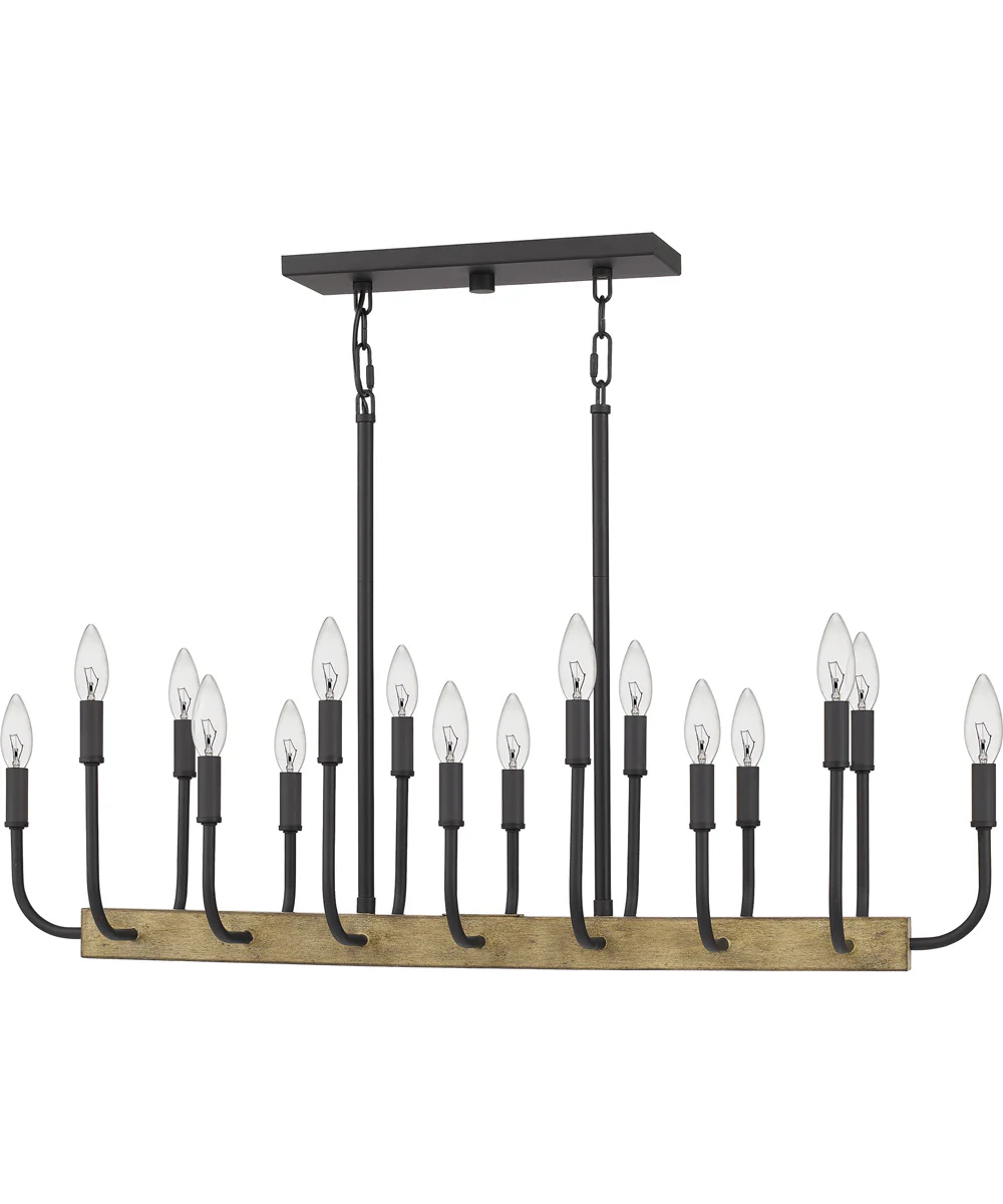 Coda 16-light Island Light Matte Black - Image 3