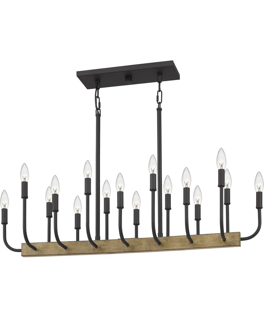 Coda 16-light Island Light Matte Black - Image 4