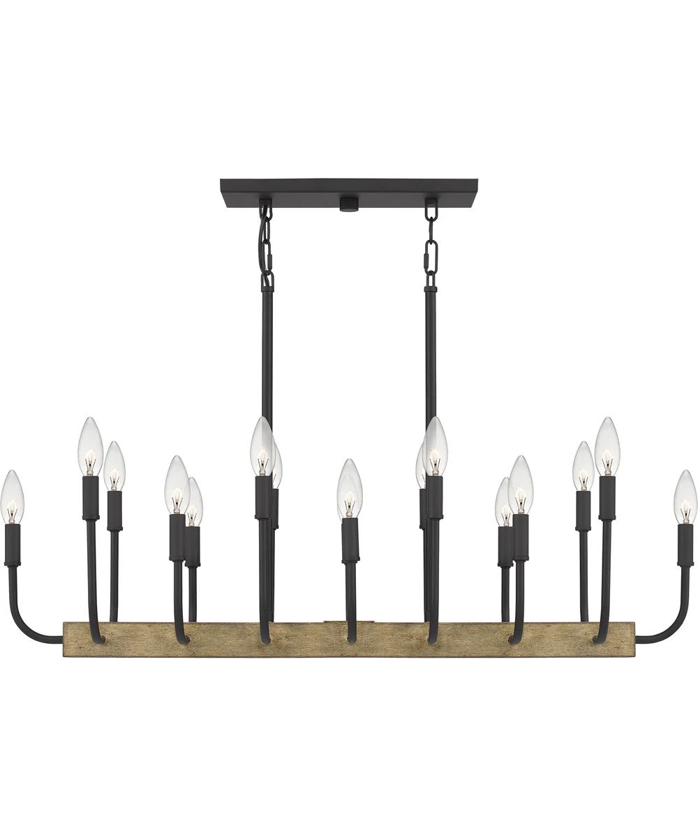 Coda 16-light Island Light Matte Black - Image 5