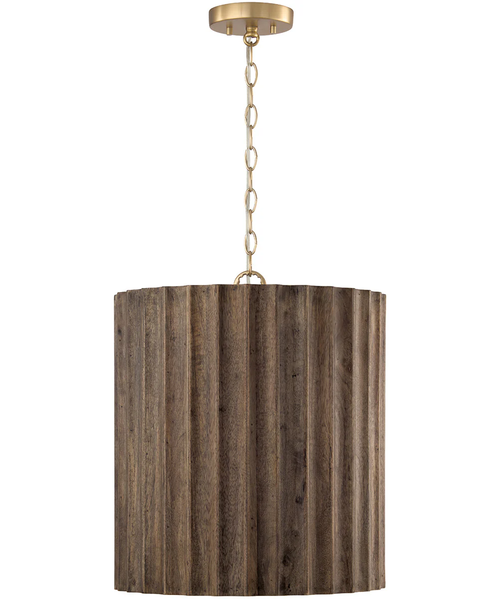 Cody 3-Light Pendant Matte Brass - Image 2