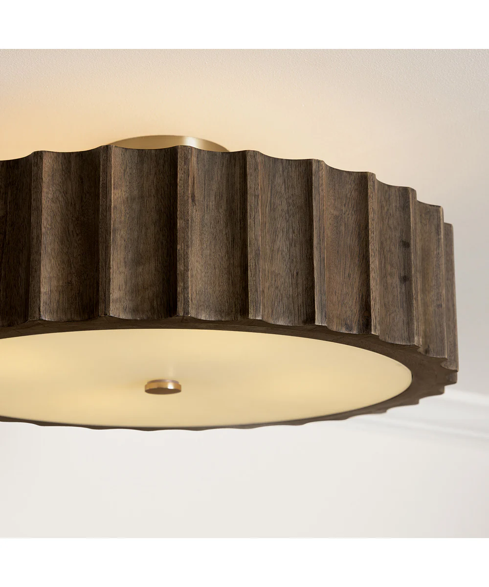 Cody 4-Light Semi-Flush Matte Brass - Image 3