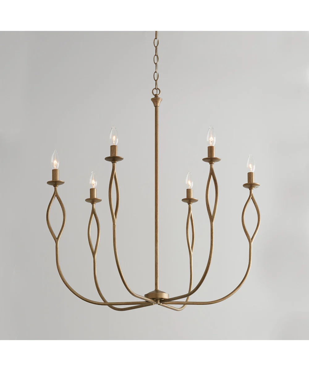 Cohen 6-Light Chandelier Mystic Luster - Image 3