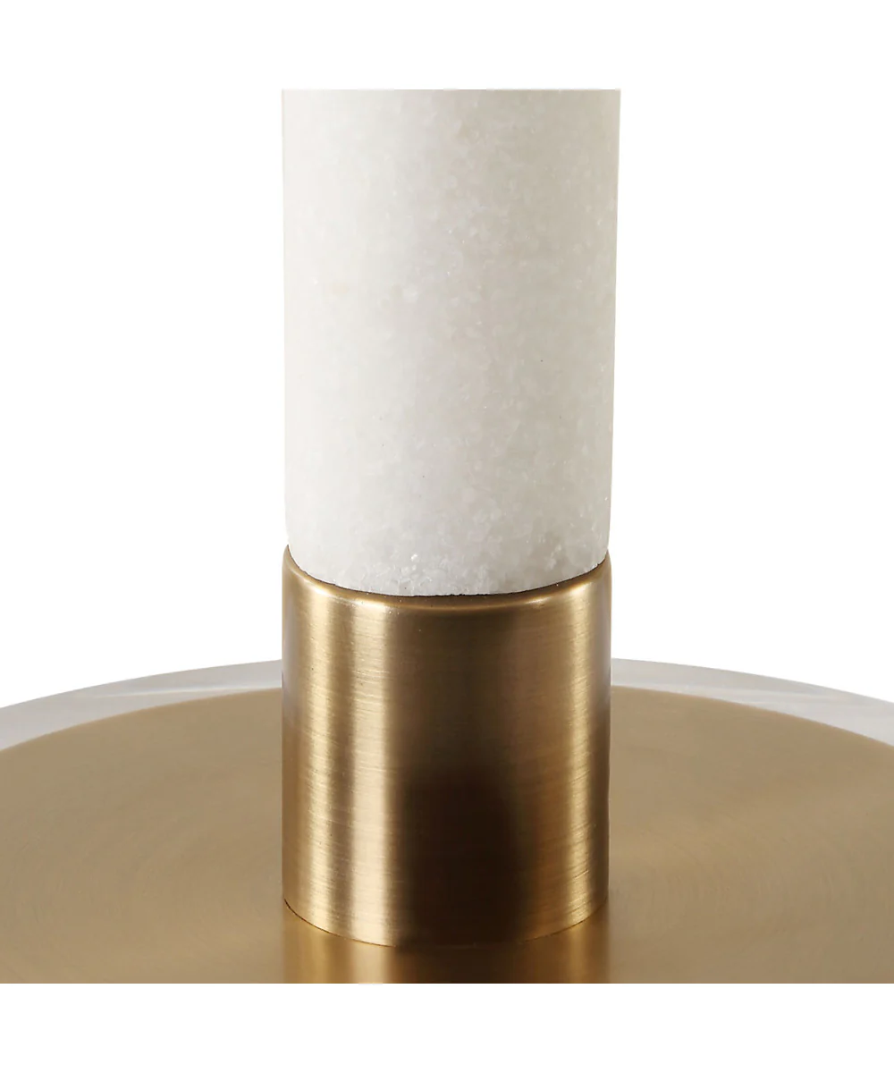Colette White Stone Table Lamp - Image 5