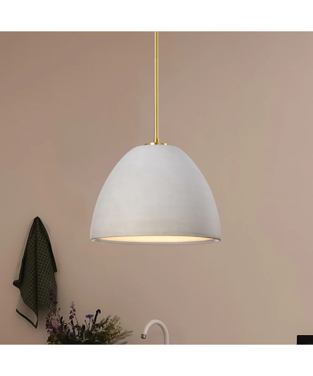 Collins 1-Light Pendant Brushed Brass - Image 3