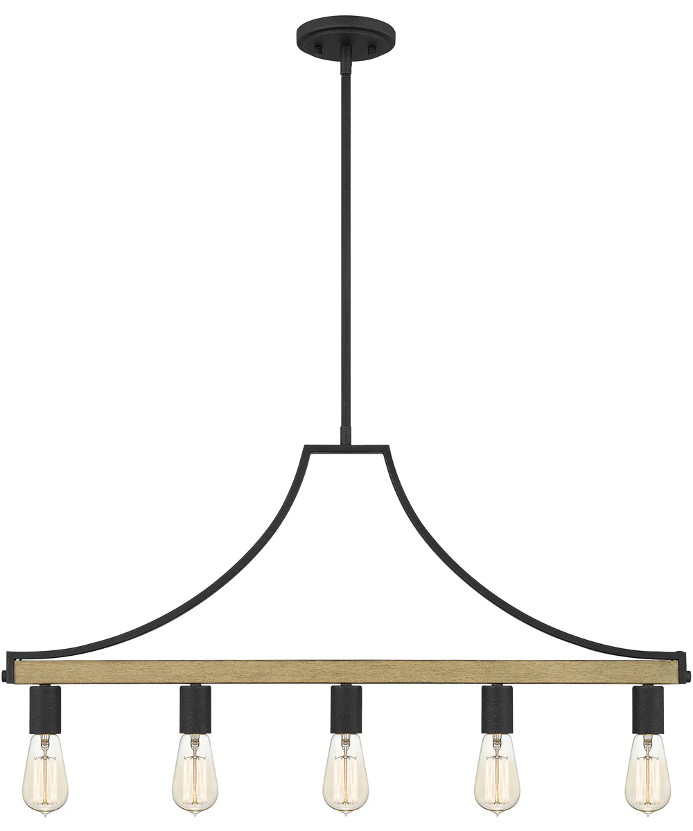 Colombes 5-light Chandelier Grey Ash - Image 4