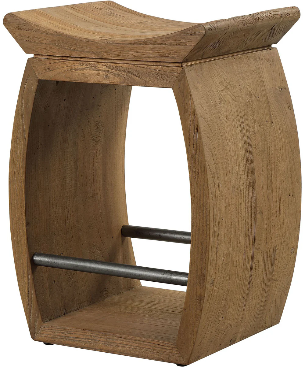 Connor Modern Wood Counter Stool - Image 4