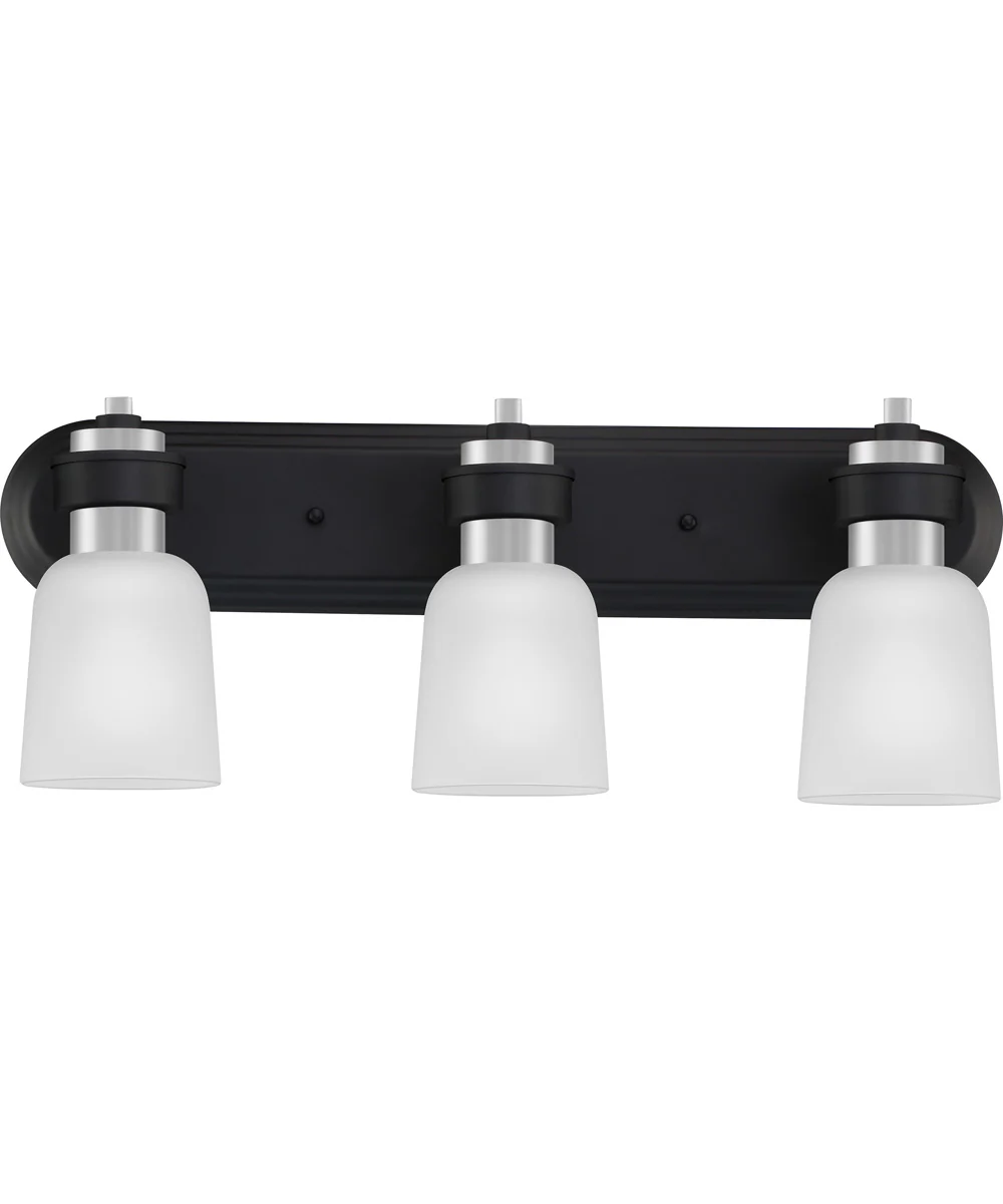 Conrad Large 3-light Bath Light Brushed Nickel - Image 3