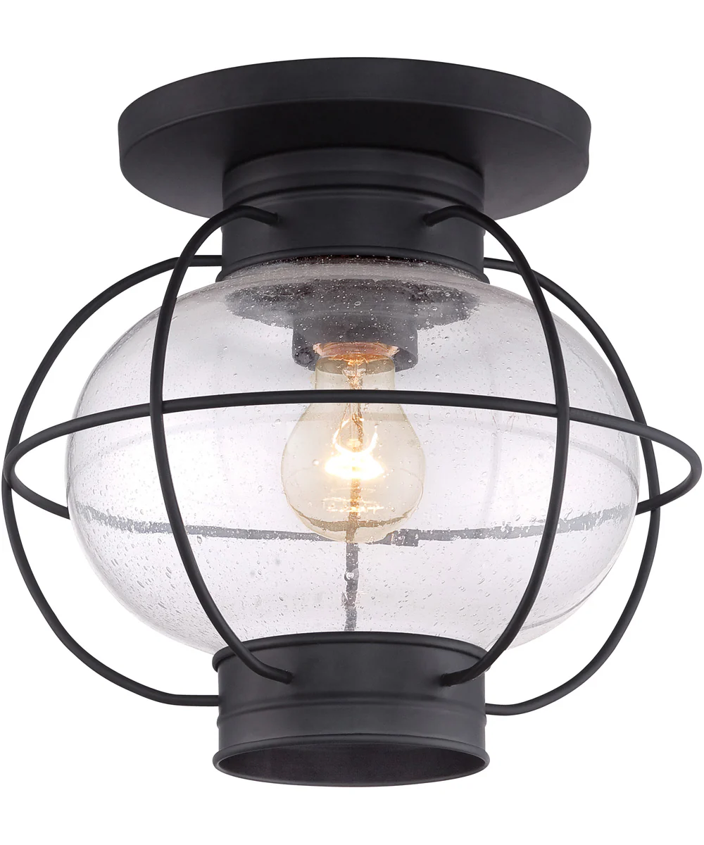 Cooper 1-light Flush Mount Mystic Black - Image 2