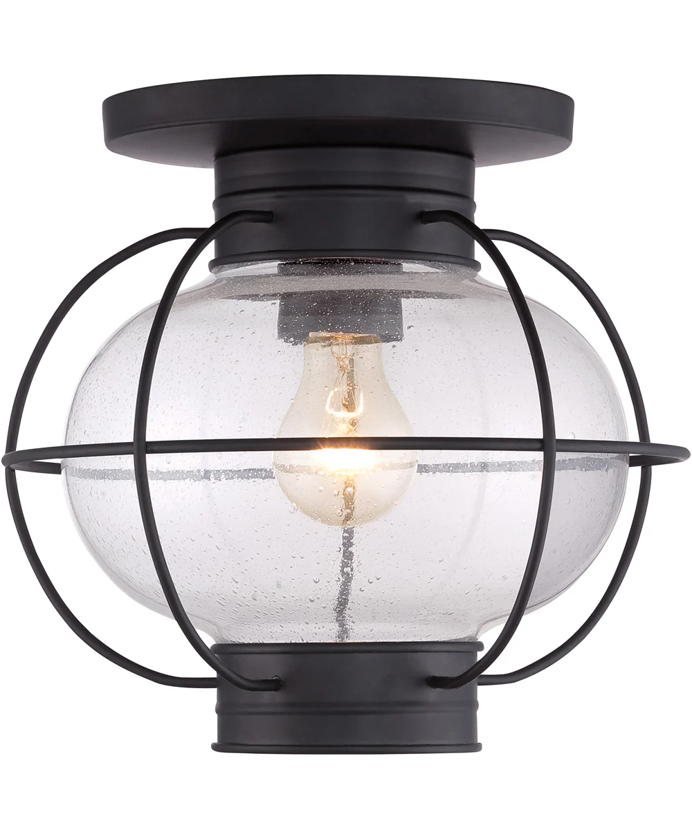 Cooper 1-light Flush Mount Mystic Black - Image 4