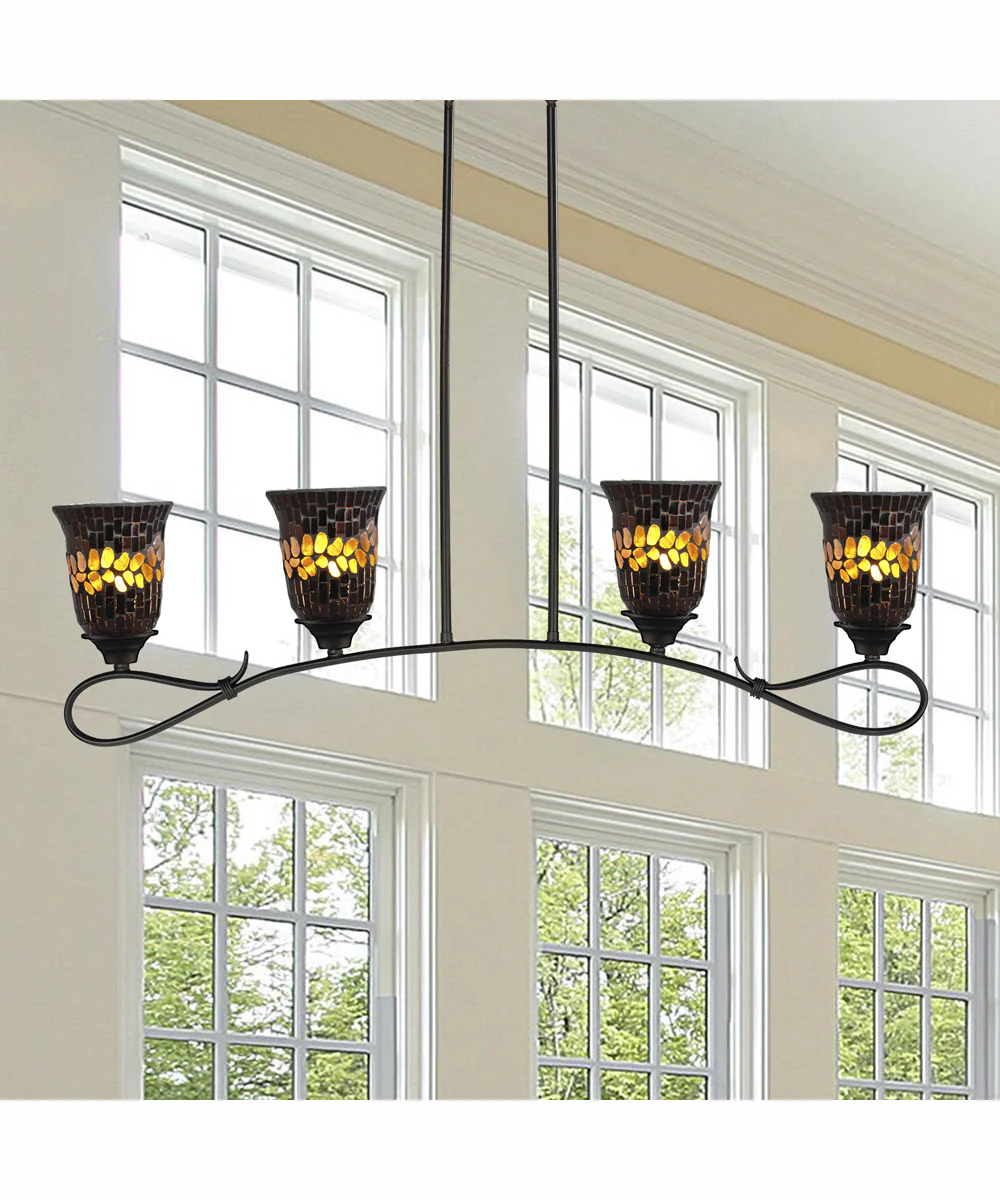 Copper Shell 4-Light Hanging Fixture - Image 2