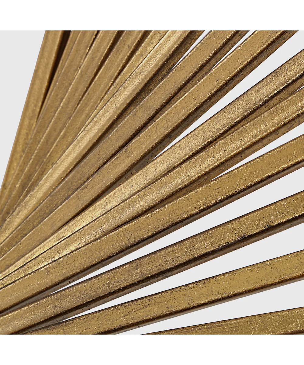 Coreograph Antique Gold Wall Decor Set of 3 - Image 5