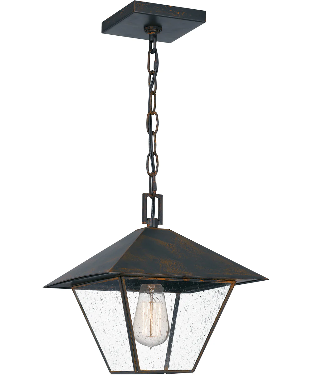 Corporal Large 1-light Outdoor Pendant Light Industrial Bronze - Image 2