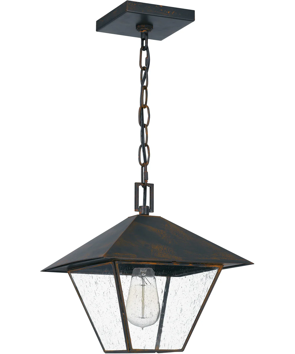 Corporal Large 1-light Outdoor Pendant Light Industrial Bronze - Image 3