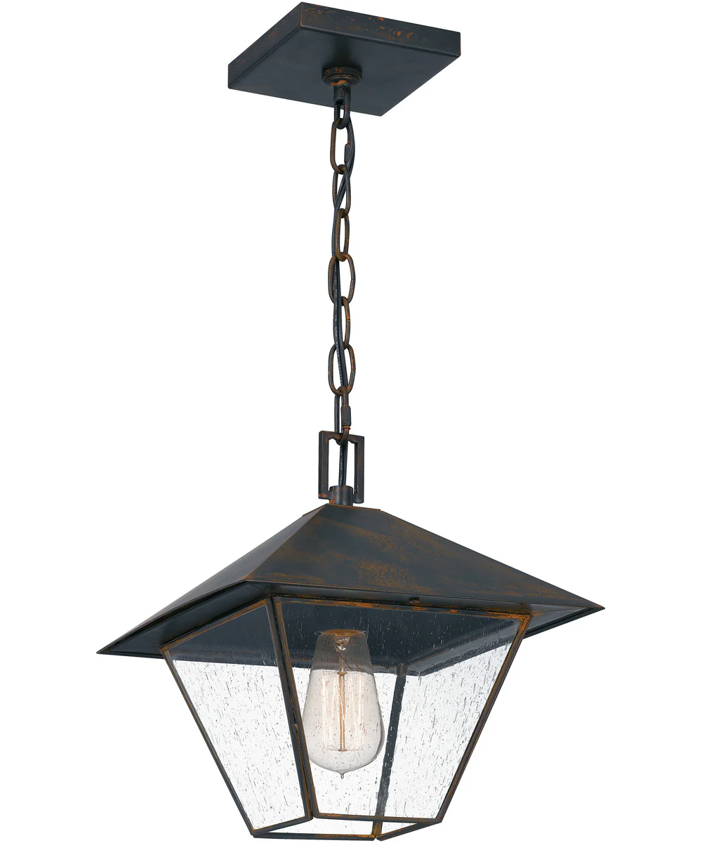 Corporal Large 1-light Outdoor Pendant Light Industrial Bronze - Image 4