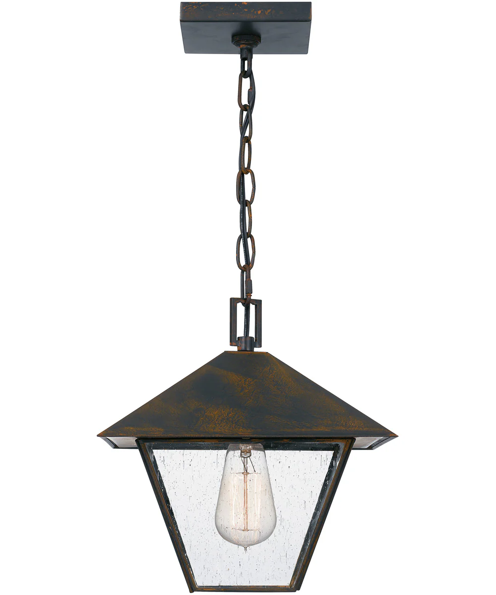 Corporal Large 1-light Outdoor Pendant Light Industrial Bronze - Image 5