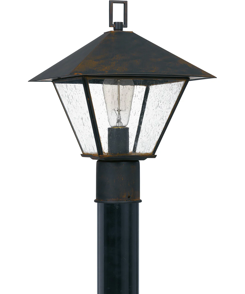 Corporal Large 1-light Outdoor Post Light Industrial Bronze - Image 3