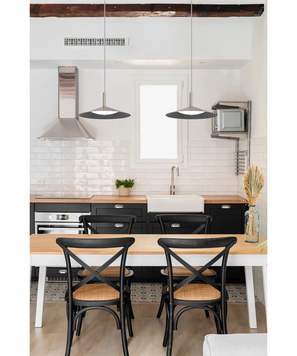 Corrine  Pendant Brushed Nickel - Image 2