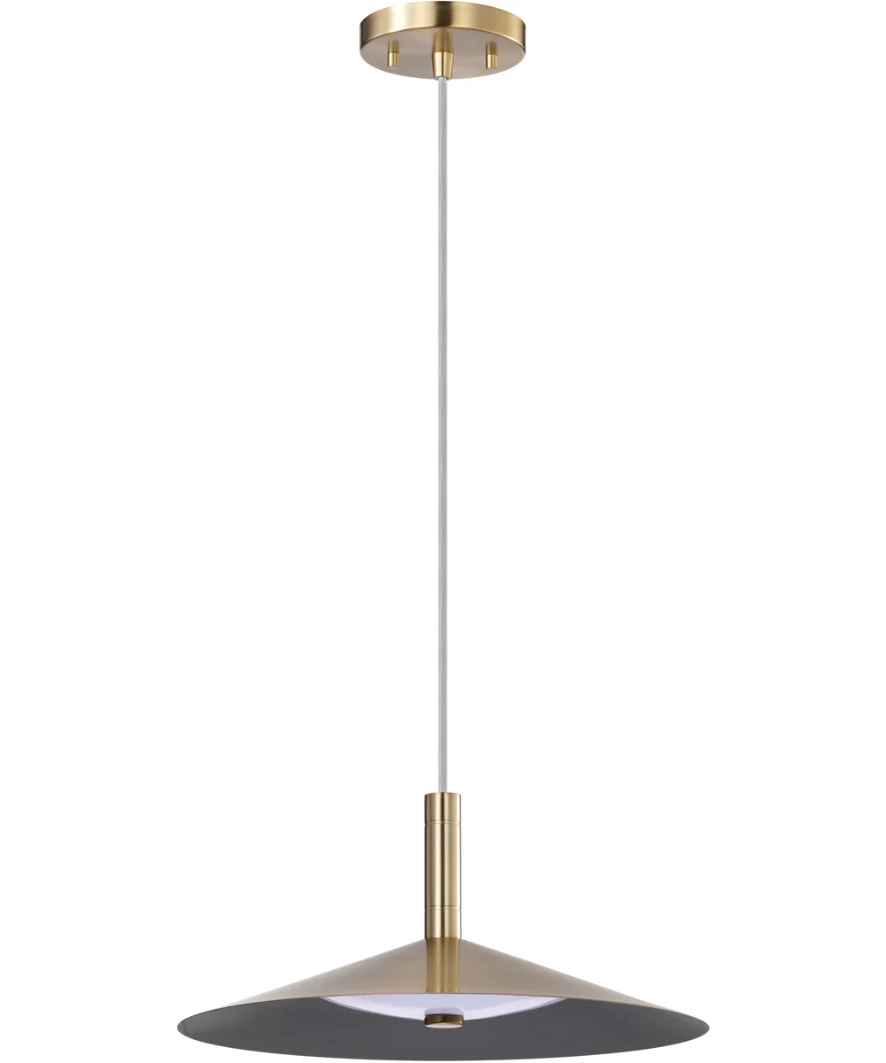 Corrine Pendant Burnished Brass