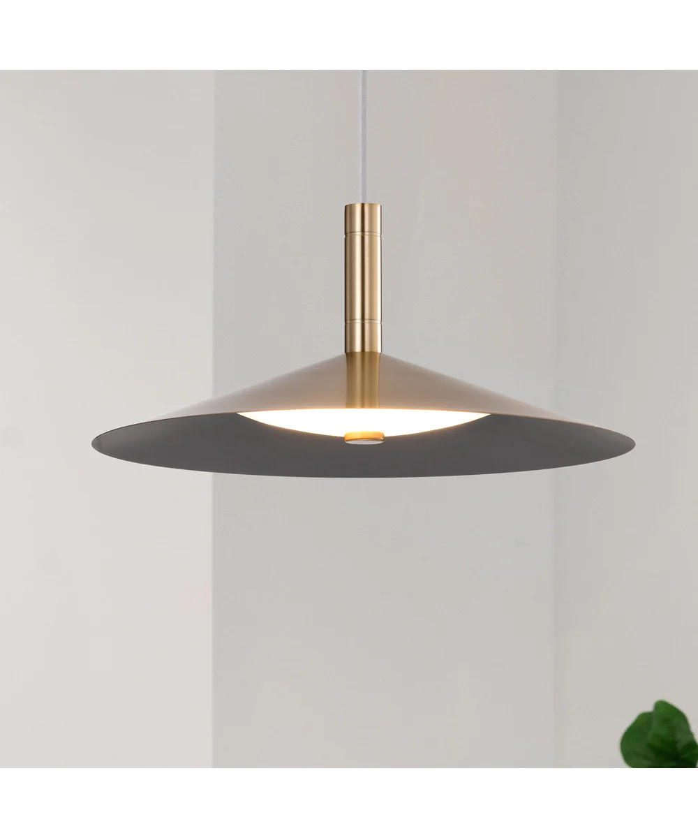 Corrine Pendant Burnished Brass - Image 3
