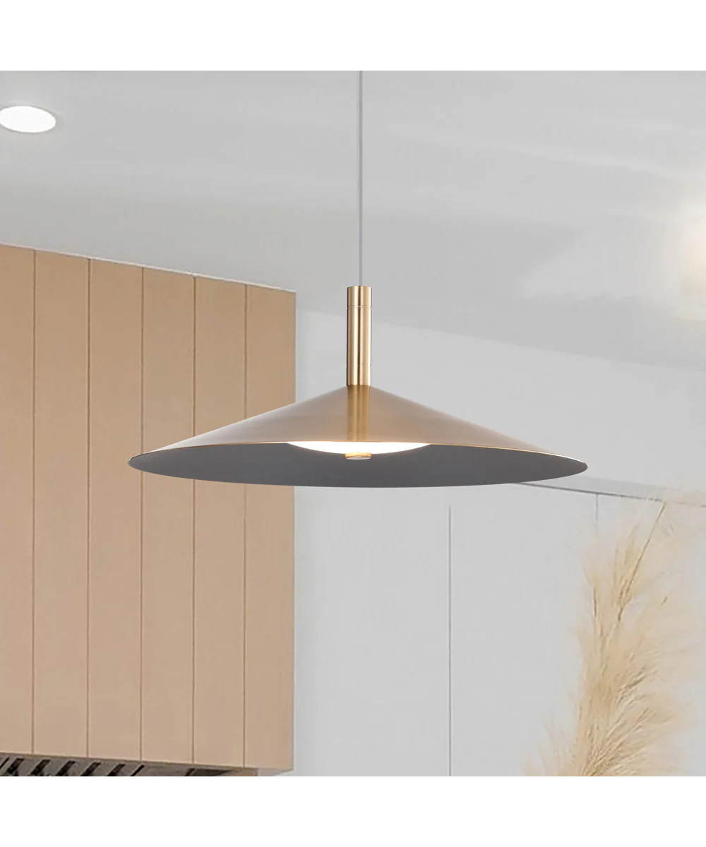 Corrine  Pendant Burnished Brass - Image 3