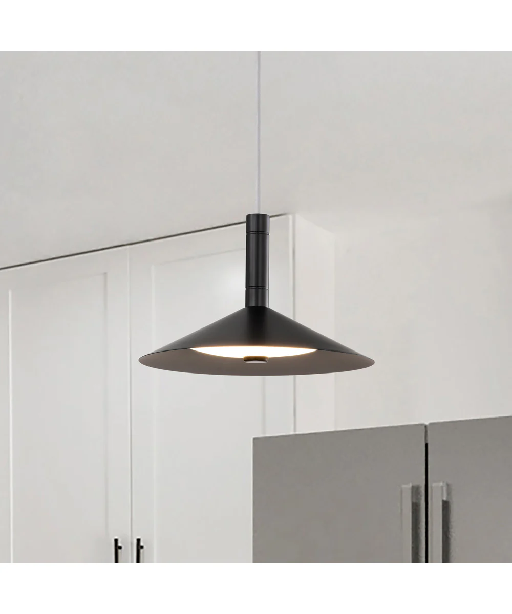 Corrine Pendant Matte Black - Image 3