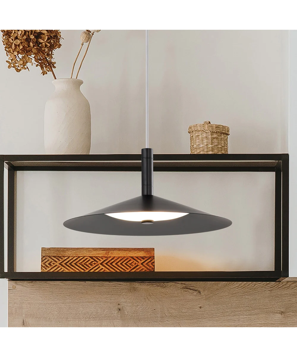 Corrine  Pendant Matte Black - Image 3