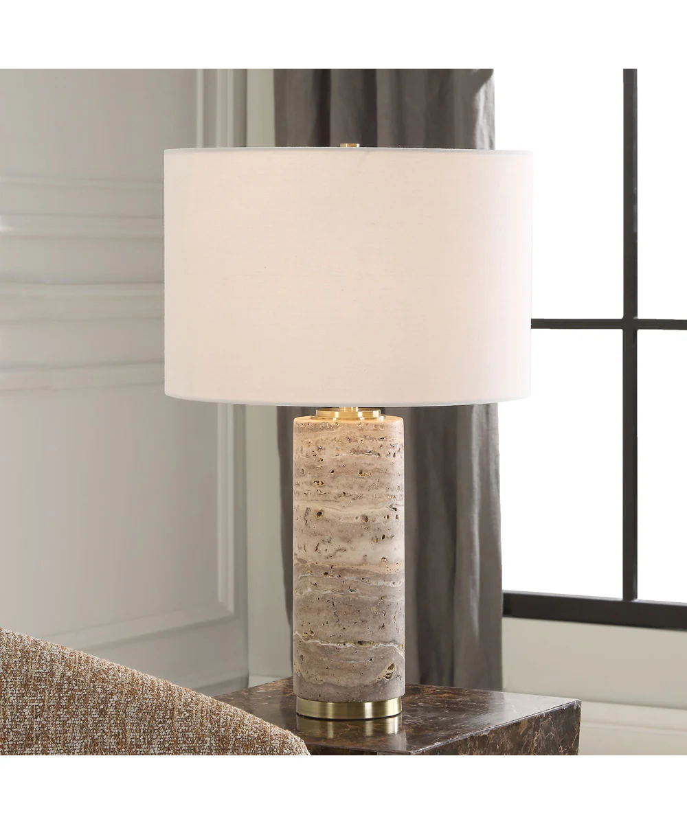Cortado Travertine Table Lamp - Image 2