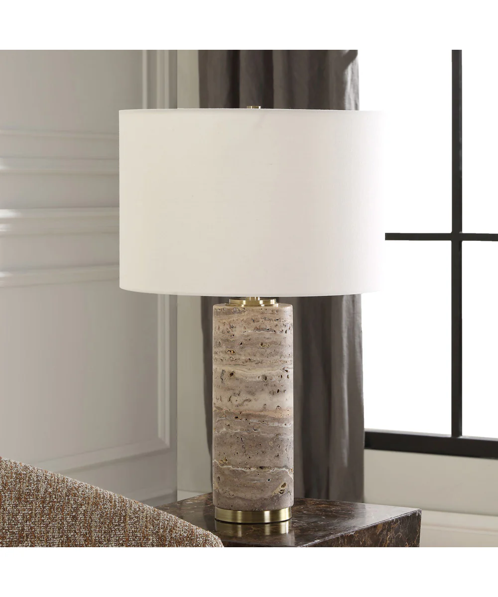 Cortado Travertine Table Lamp - Image 3