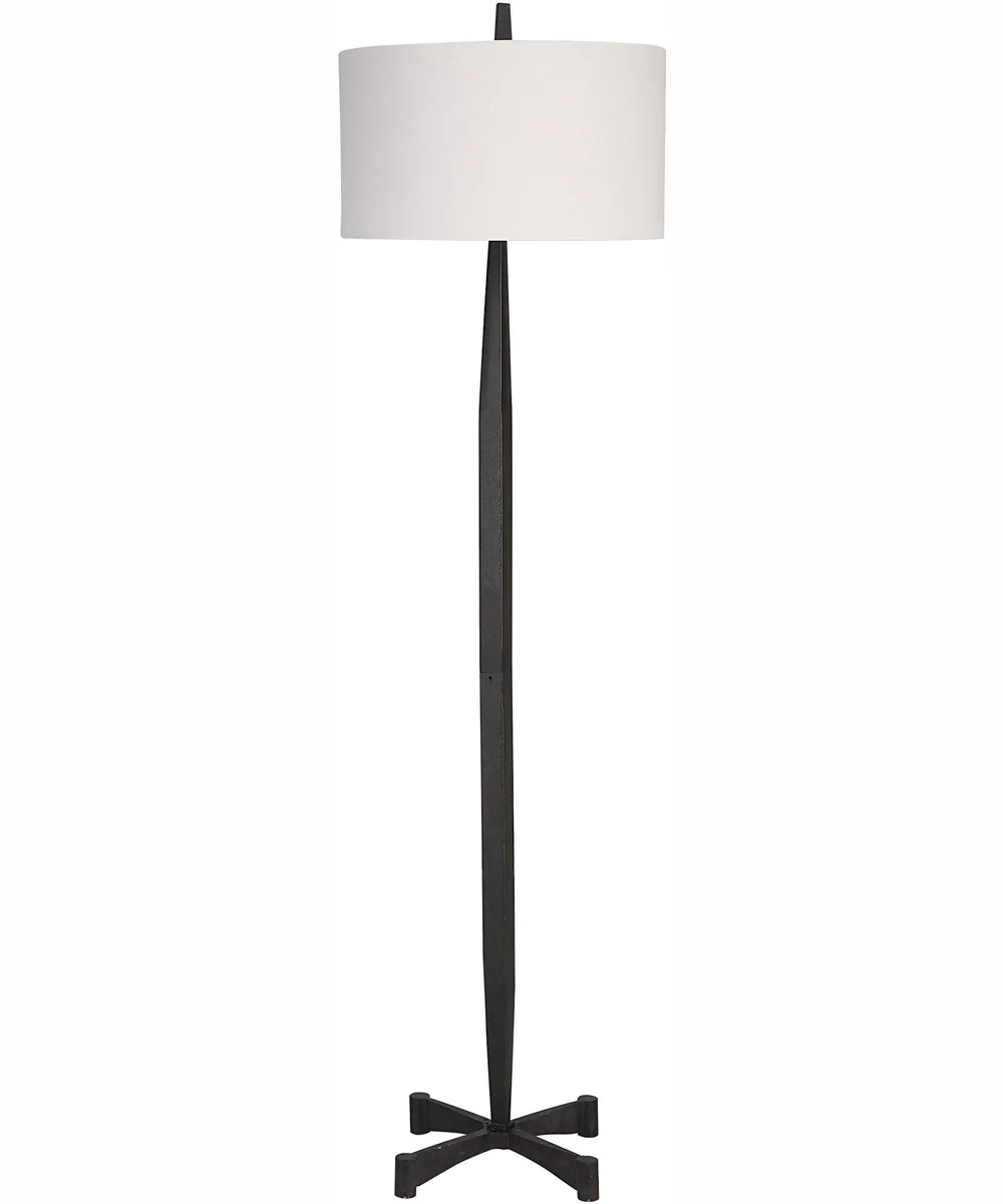 Counteract Rust Metal Floor Lamp