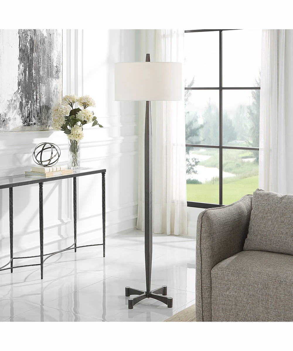 Counteract Rust Metal Floor Lamp - Image 2