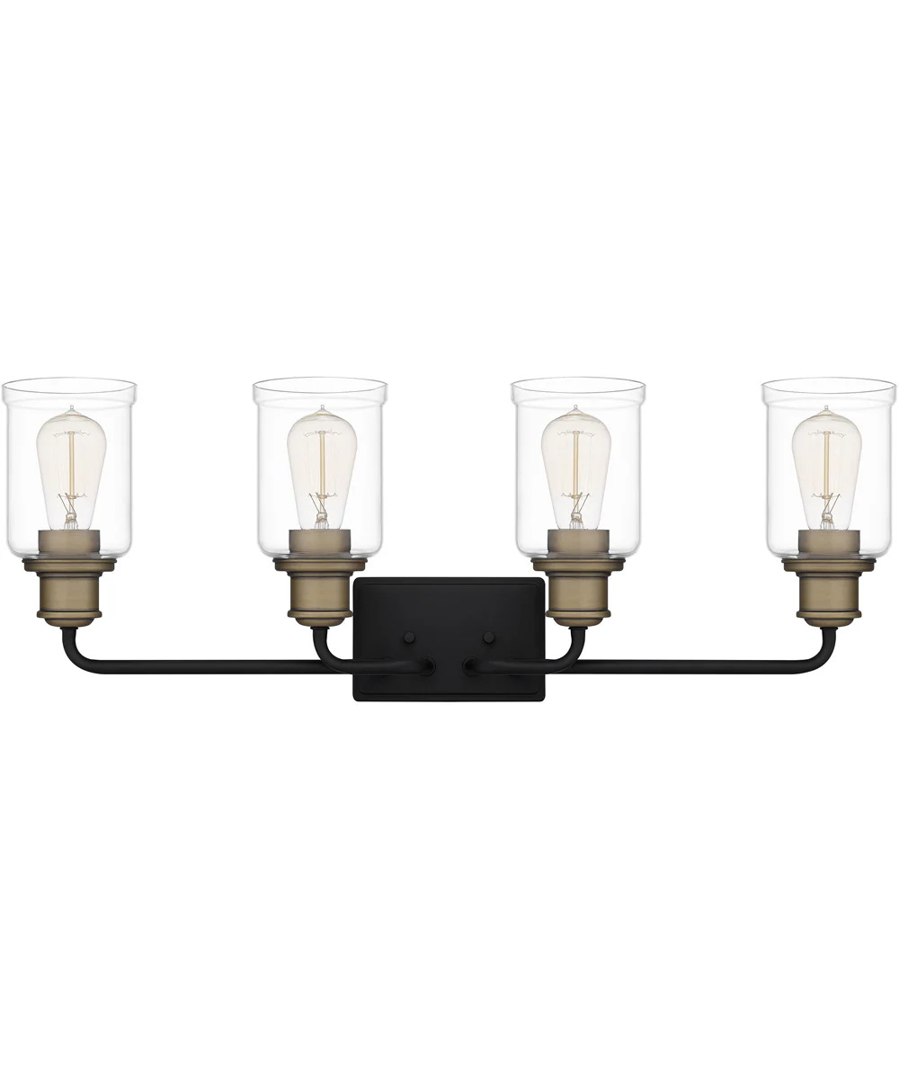 Cox Extra Large 4-light Bath Light Matte Black - Image 3
