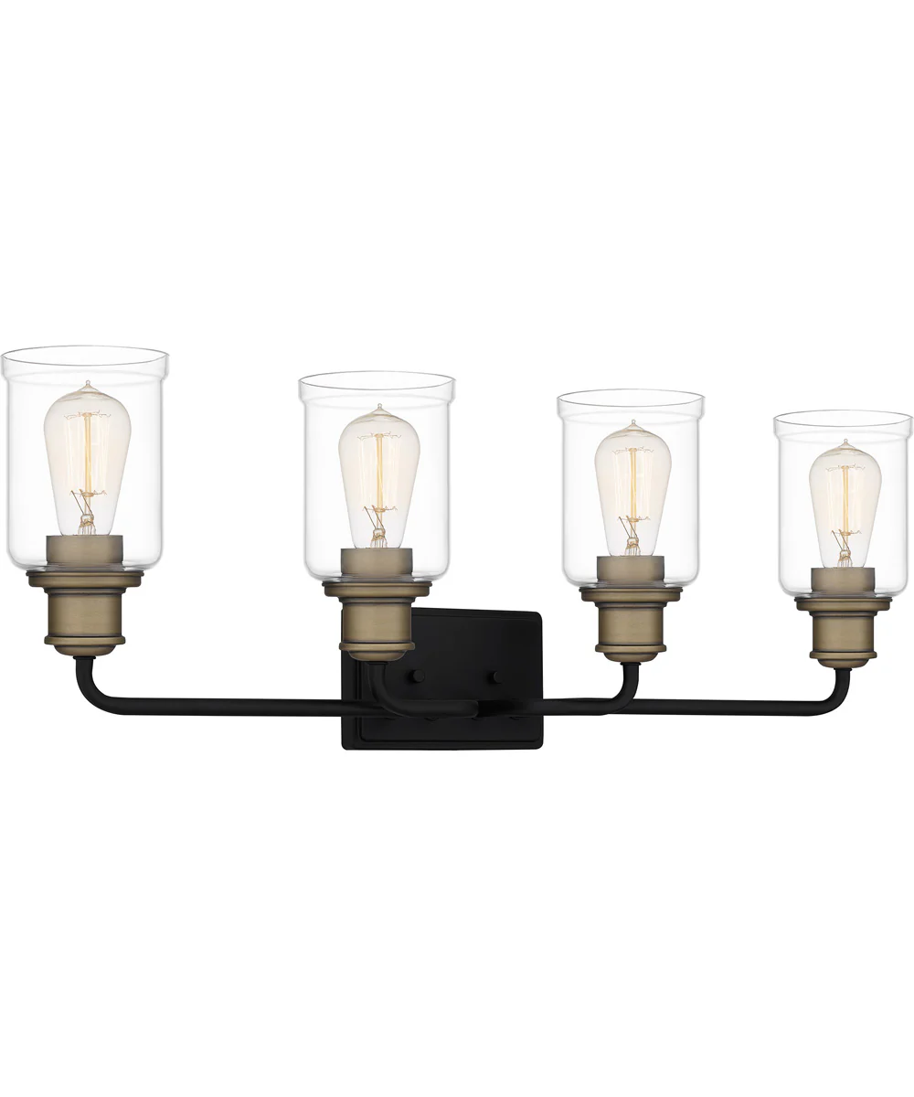 Cox Extra Large 4-light Bath Light Matte Black - Image 4