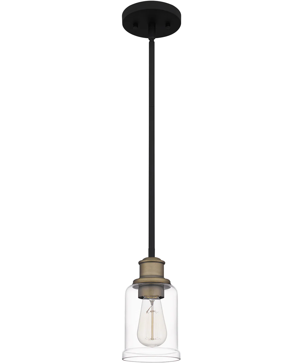 Cox Small 1-light Mini Pendant Matte Black - Image 3