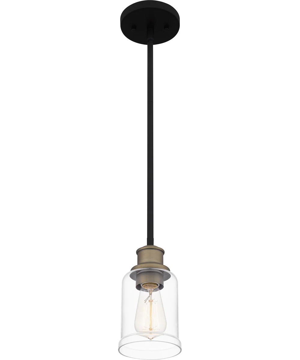 Cox Small 1-light Mini Pendant Matte Black - Image 5