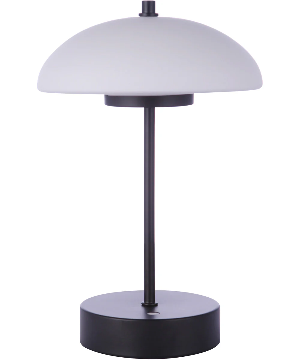 1-Light Touch Table Lamp Flat Black